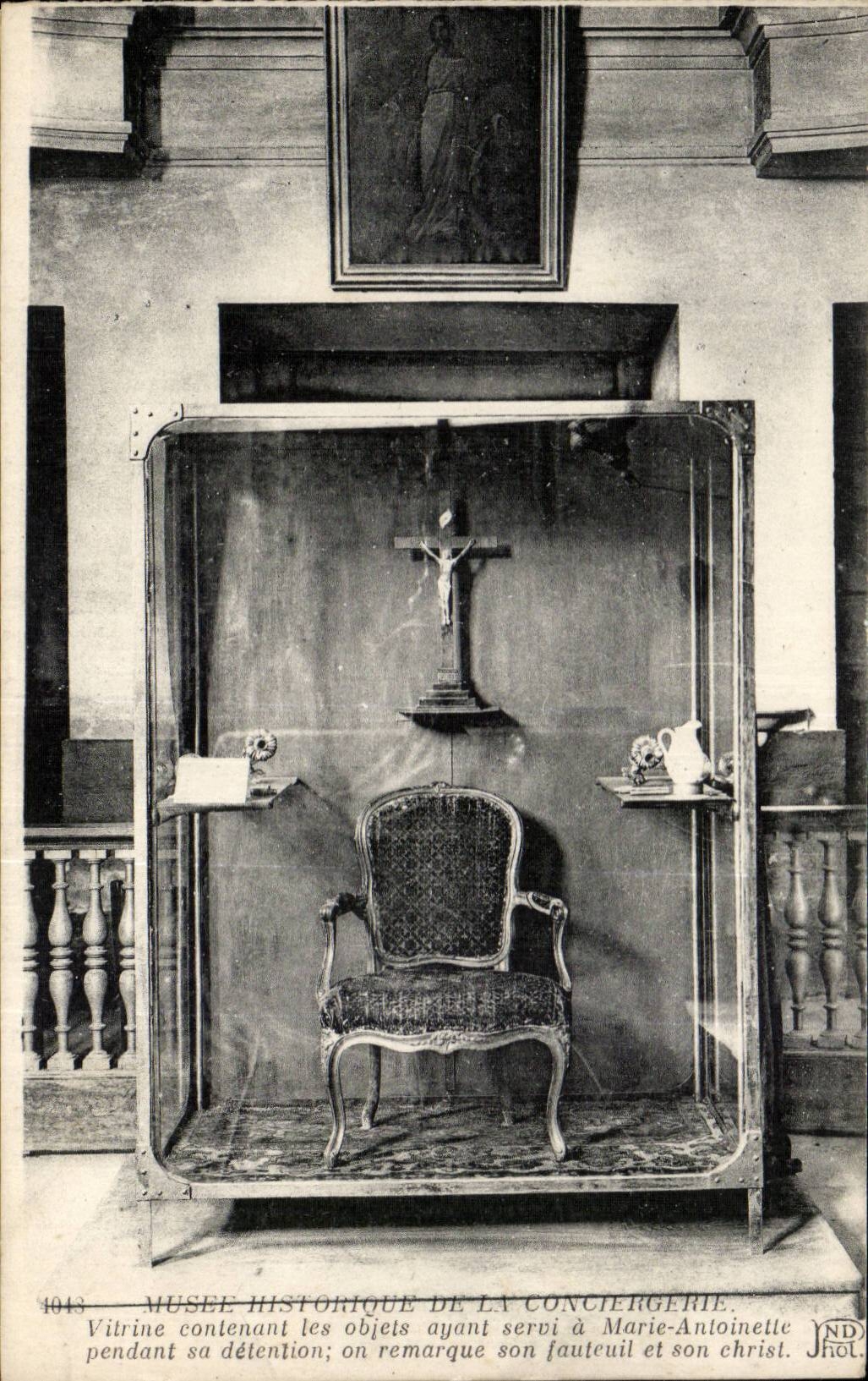 Paris - 1 - Musee Historique de la Conciergerie Marie Antoinette - CPA 