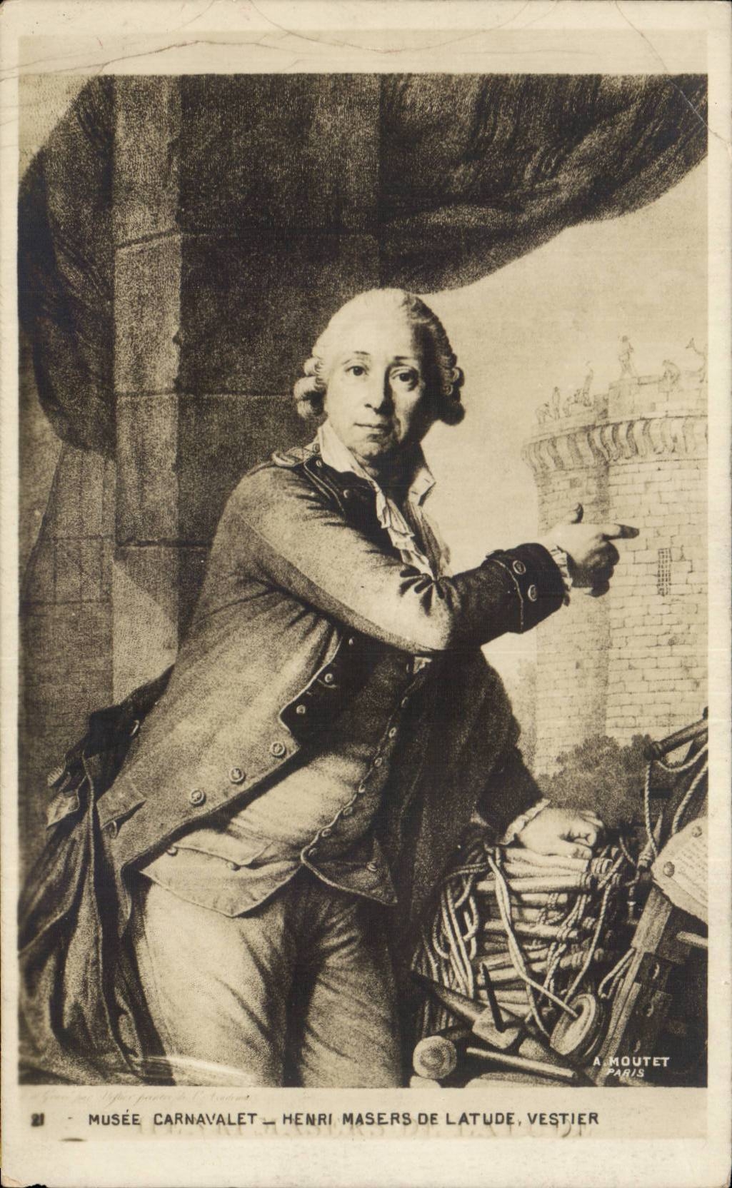 Paris - 3 Carnavalet Museum - Henri Masers of Vestier Latitude - CPA