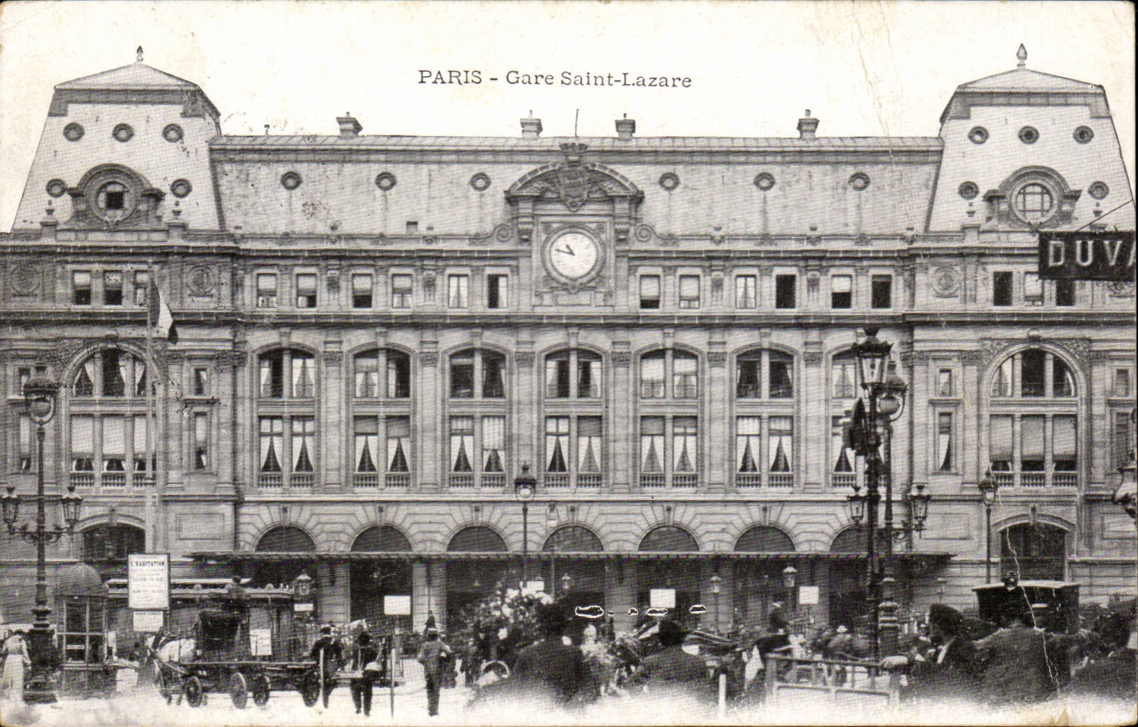 Paris - 8 - Station Saint Lazare - CPA