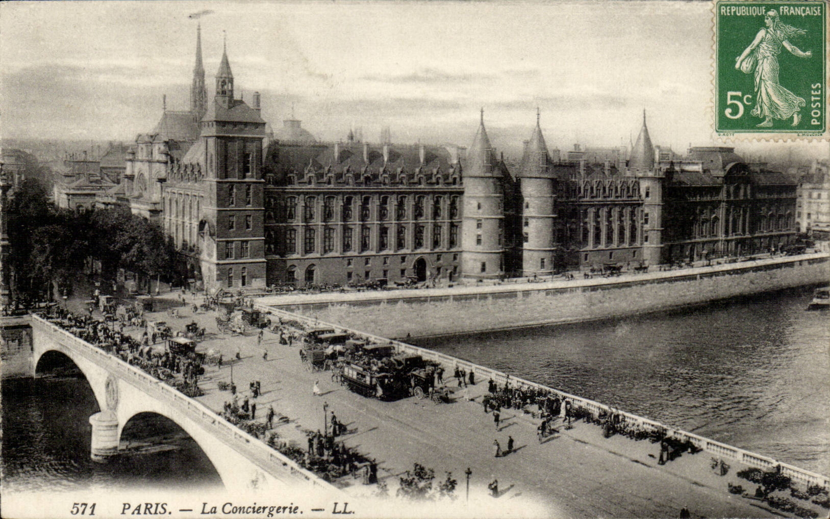 Paris - 1 - La Conciergerie CPA