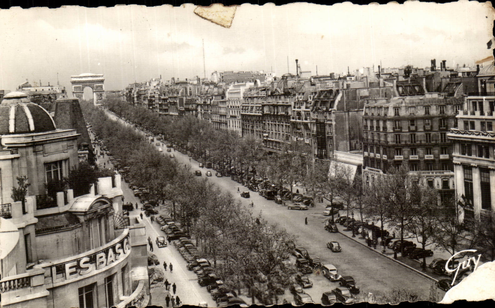 Paris - 8 - the Avenue of Champs Elysees CPA