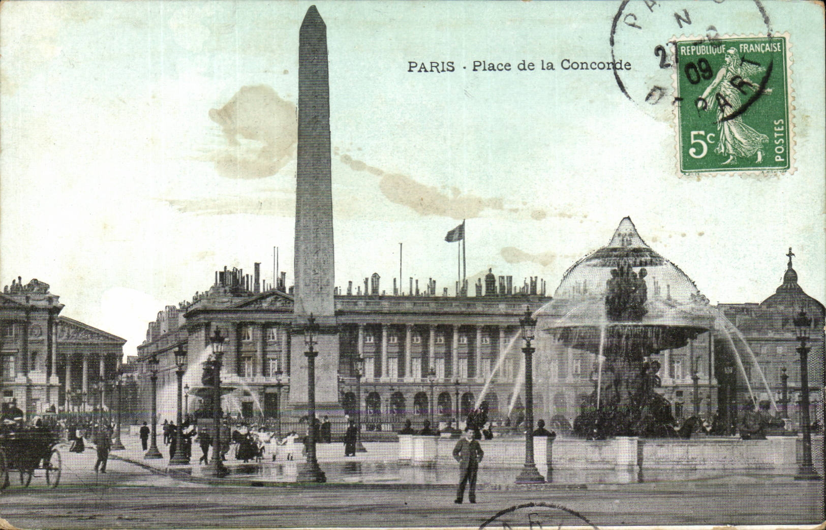 Paris - 8 - Place of Harmony CPA