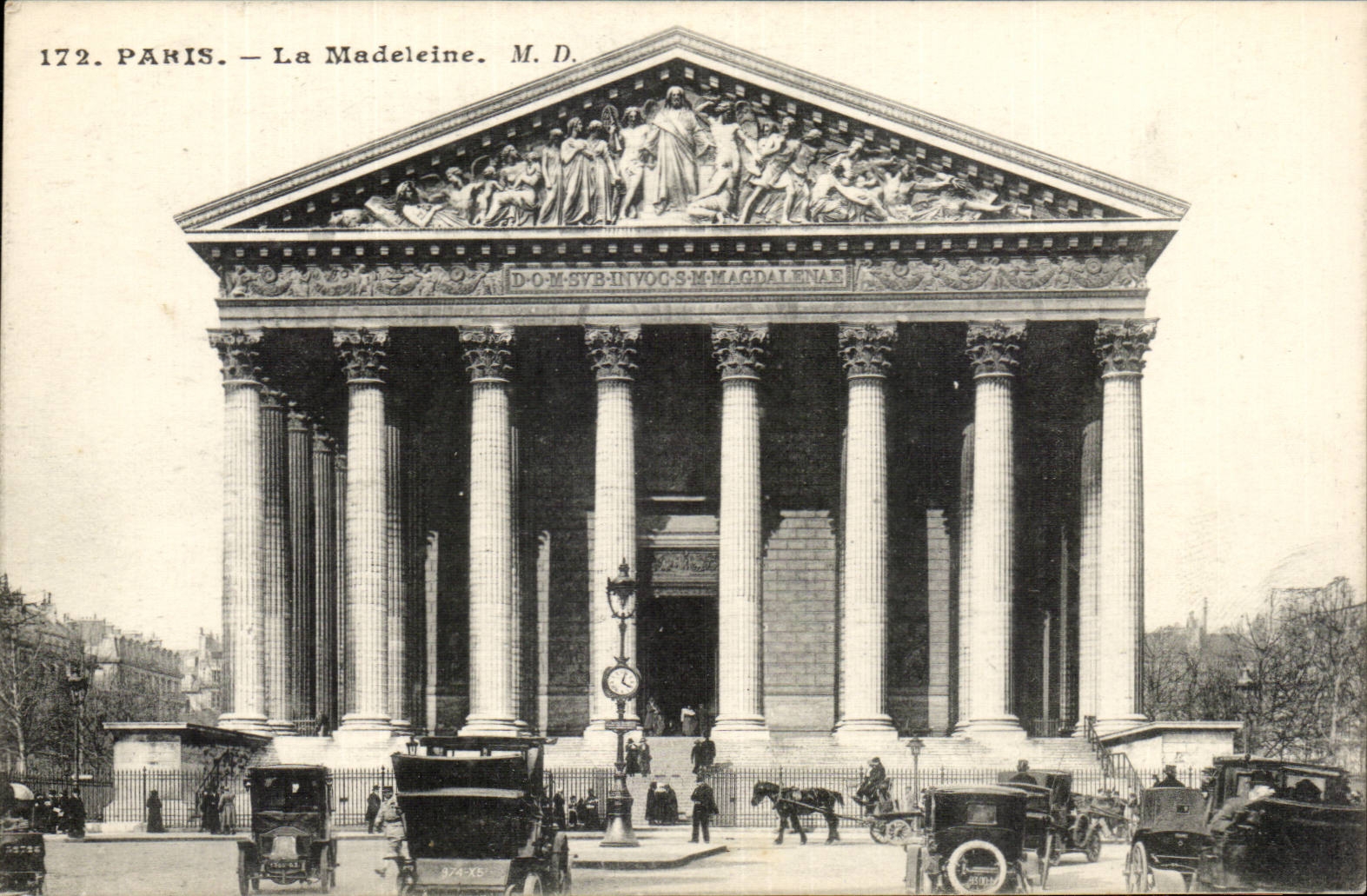 Paris - 8 - the Madeleine - CPA