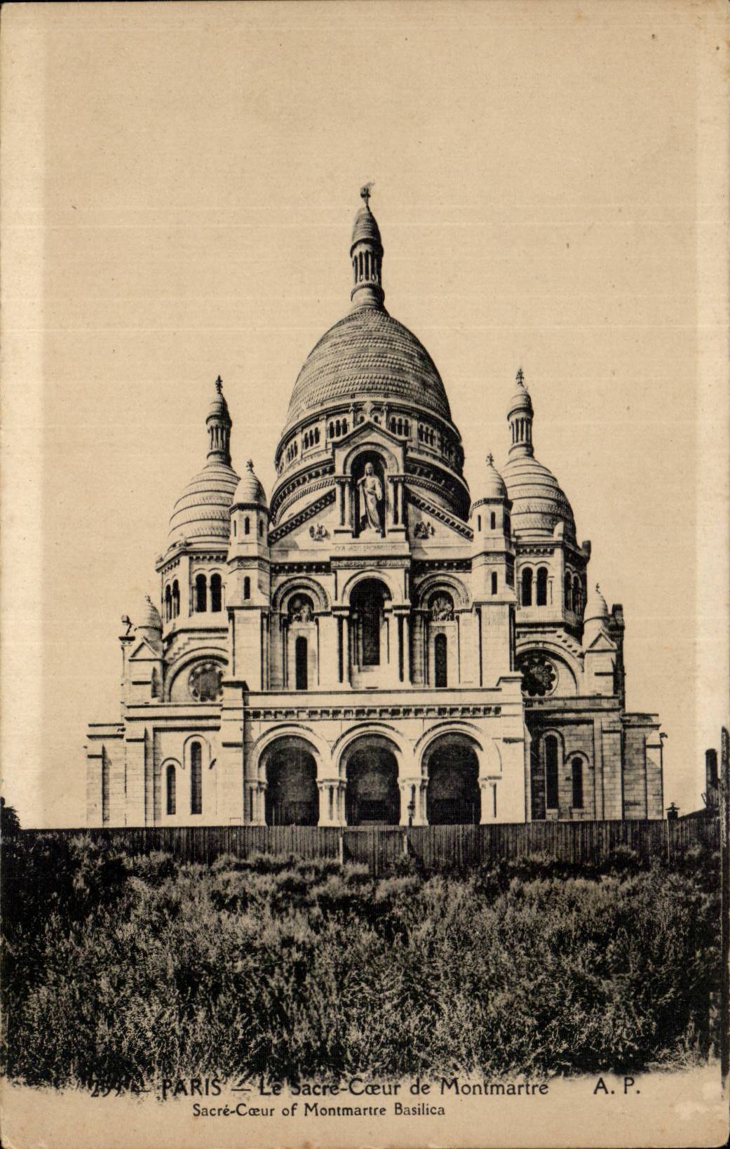 Paris - 18 - Sacre Coeur - Montmartre - CPA 