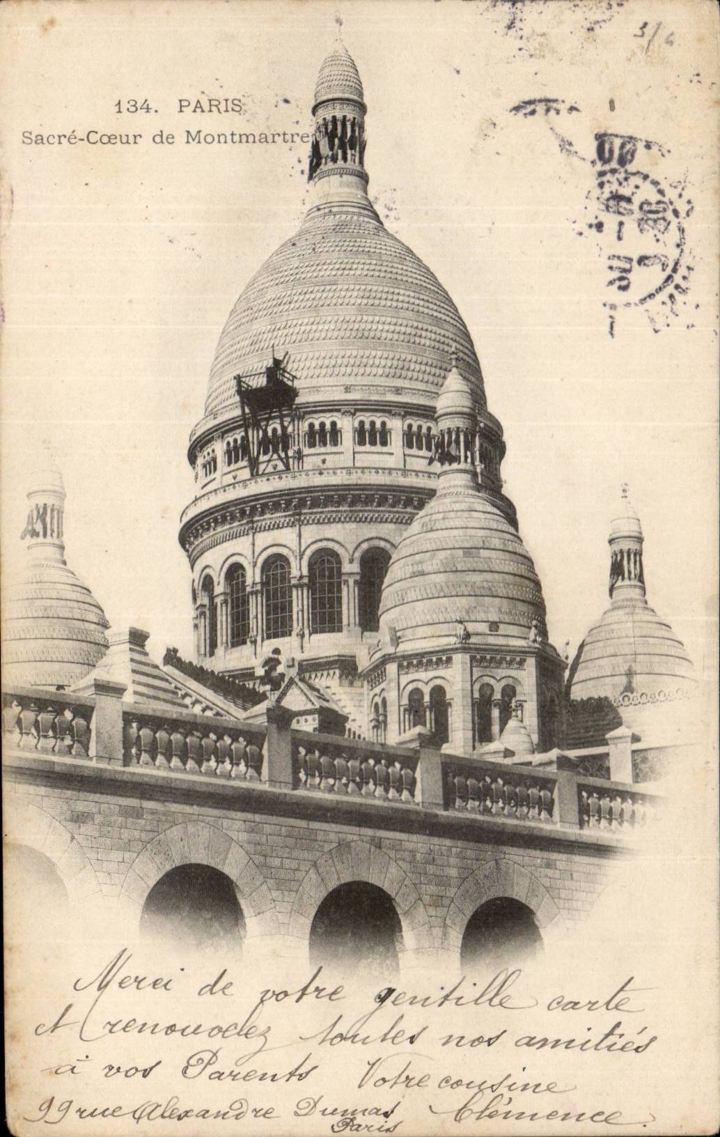 Paris - 18 - Sacre Coeur - Montmartre - CPA 