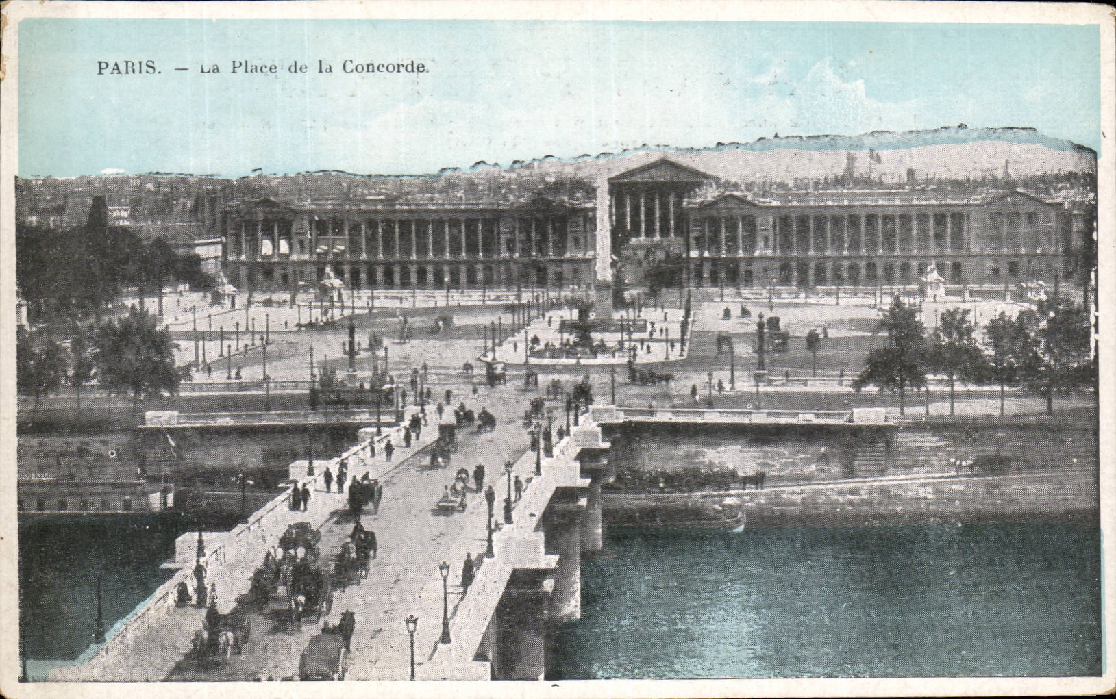 Paris - 8 - Place of the Harmony - CPA