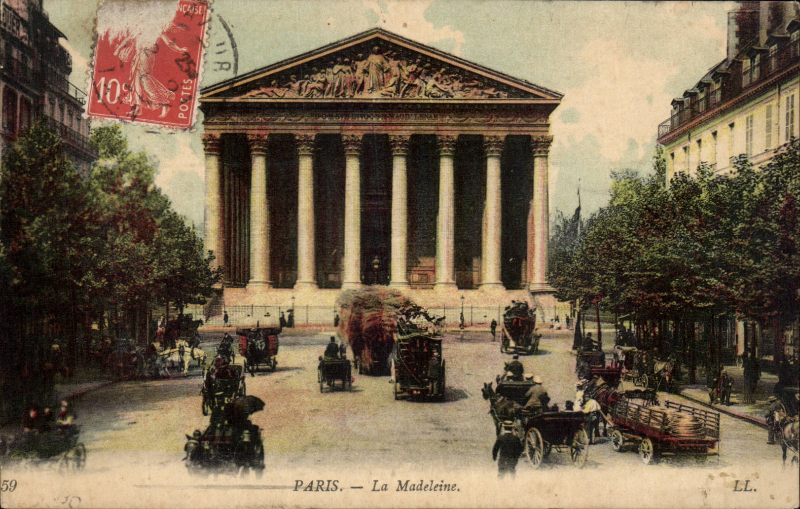 CPA Paris La madeleine