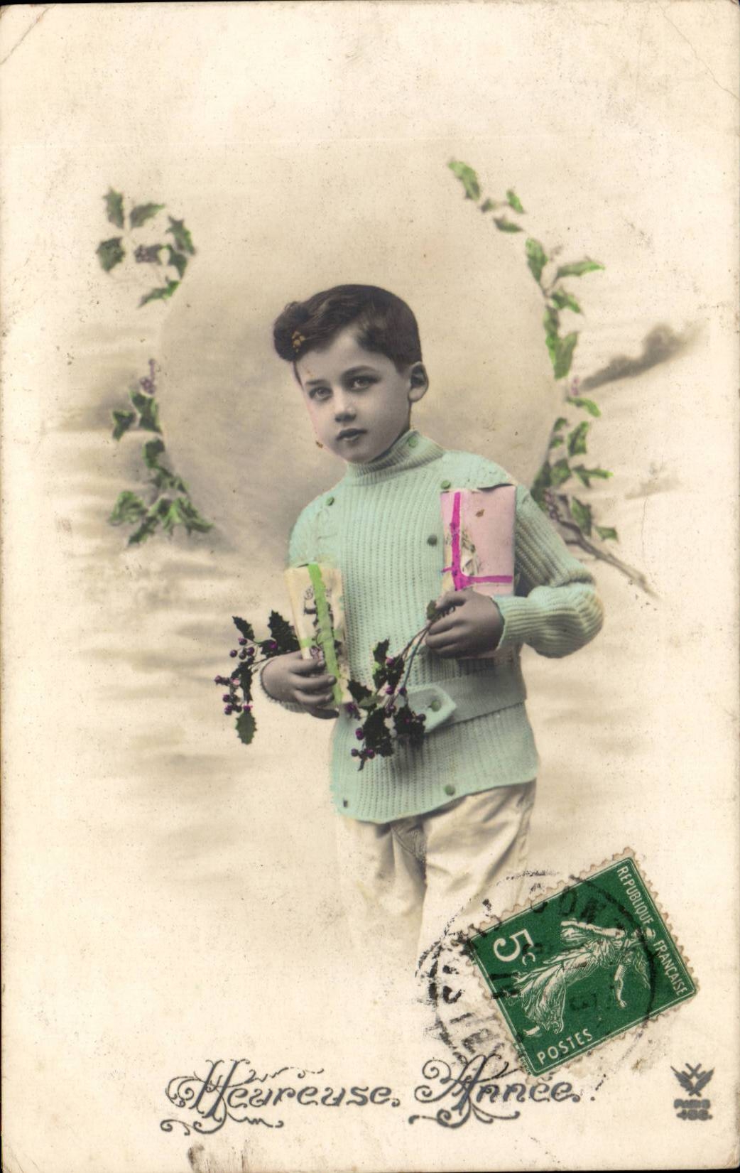 CPA Fantasy Affectionate Child Year