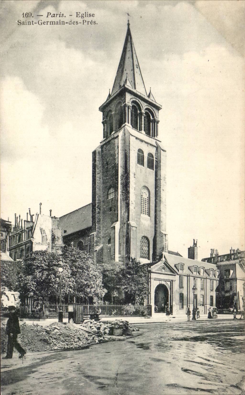 Paris CPA Church Saint Germain of near