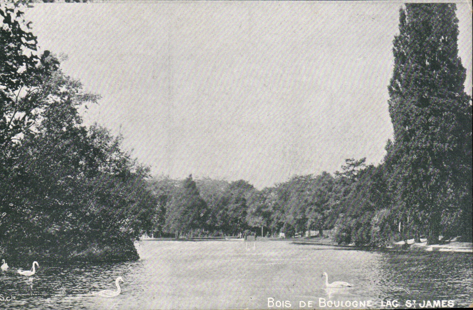 Paris CPA Bois de Boulogne Saint James
