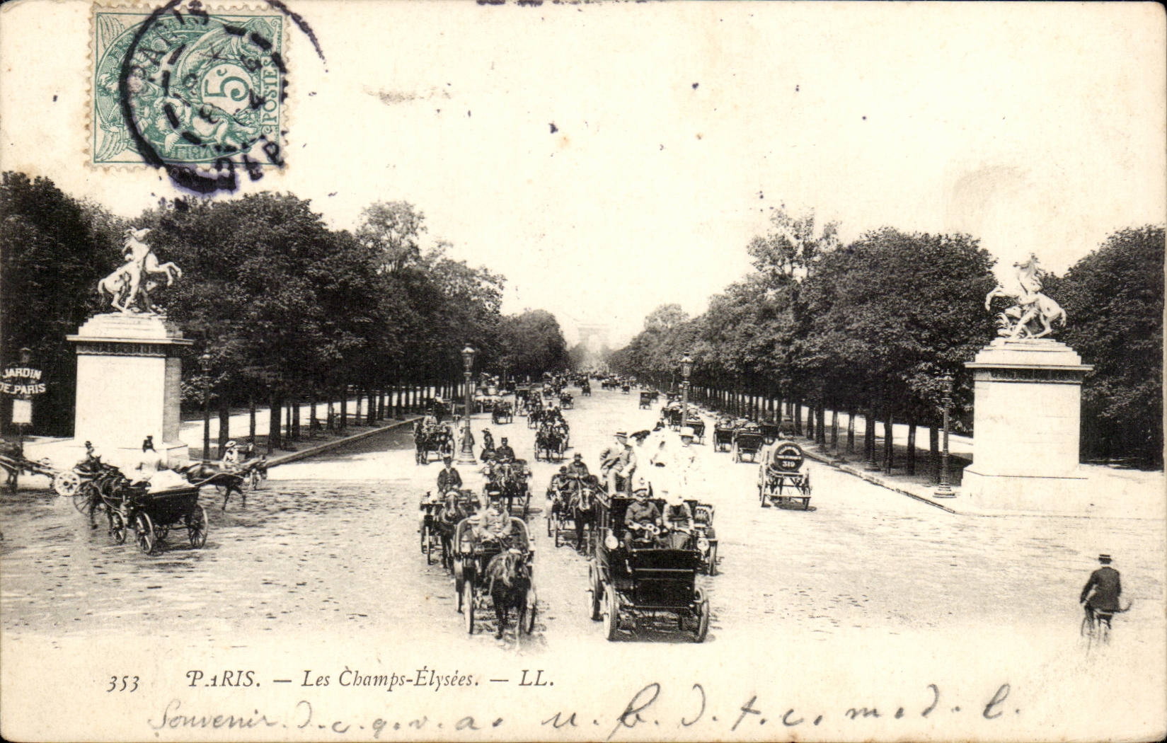 Paris CPA Champs Elysees