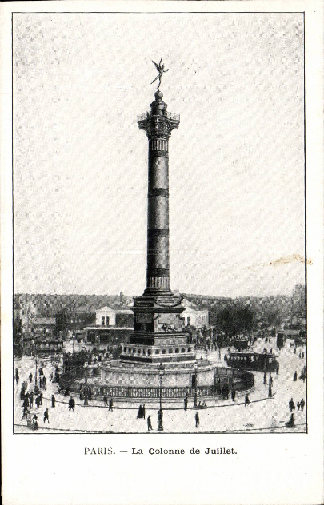 Paris CPA the column of July