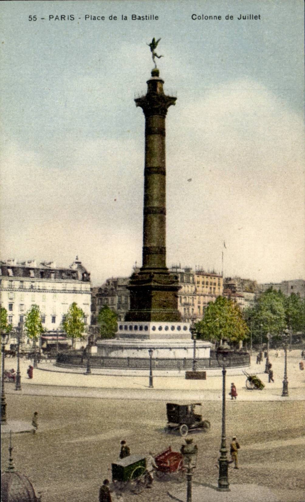 Paris CPA the column of July