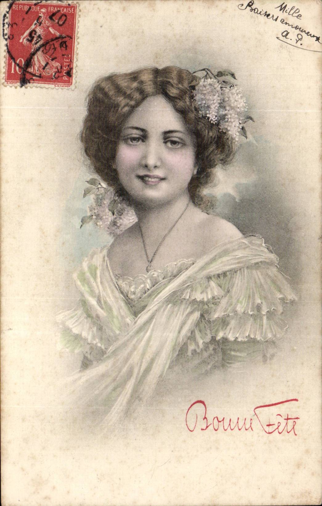 CPA Fantasy Woman onne festival