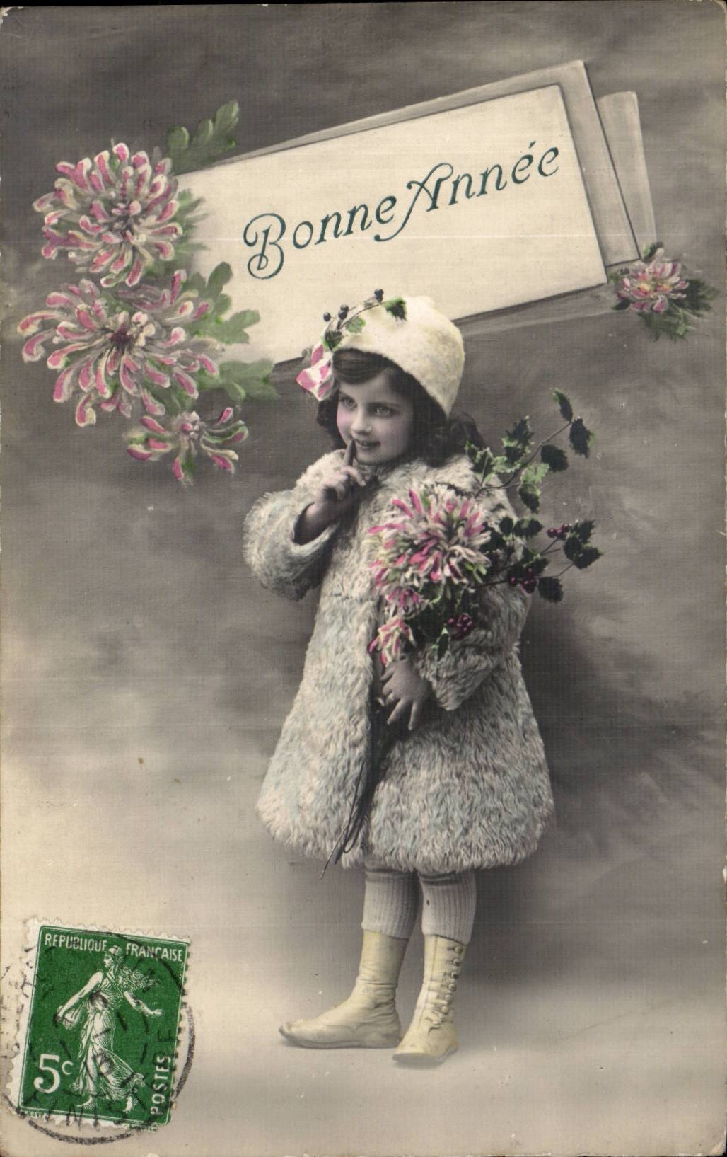 CPA Fantasy Child Happy New Year