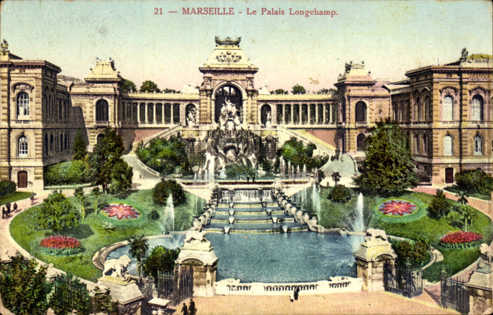CPA Marseille Palais longchamp