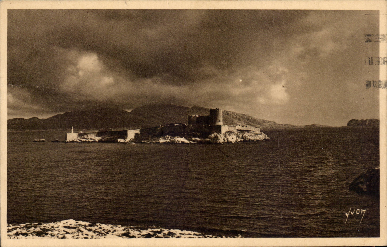 CPA Marseille le chateau d'If