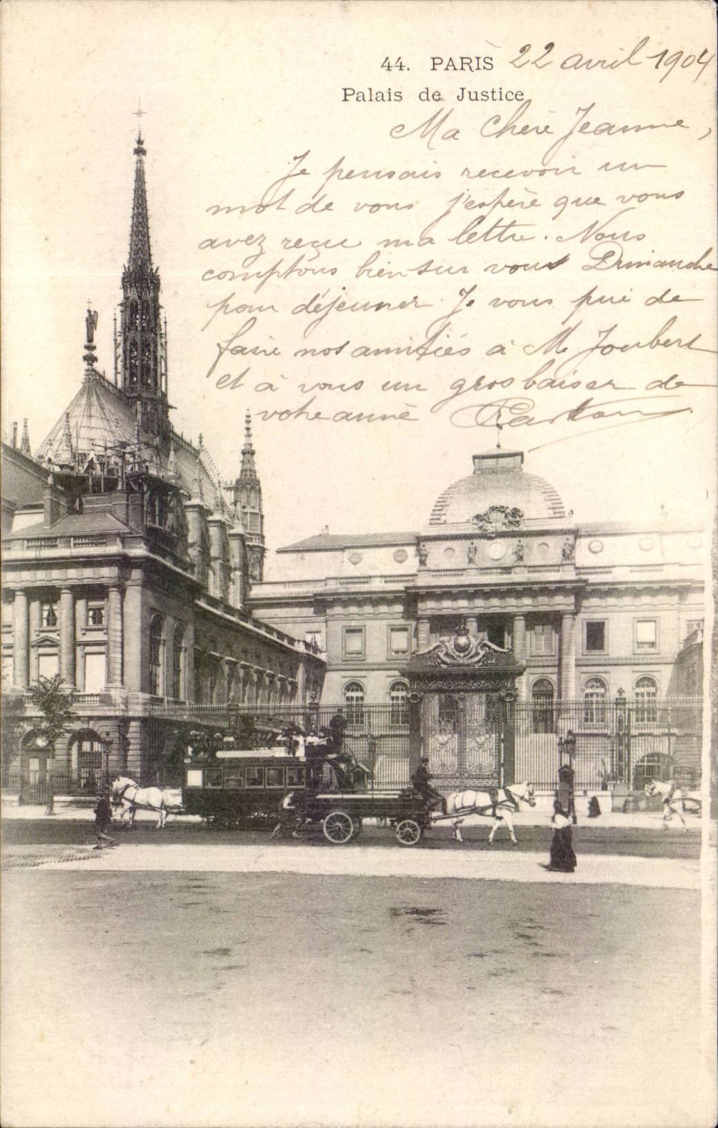 Paris CPA palais de justice