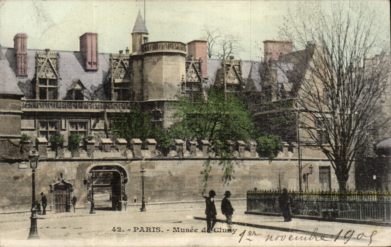 Paris CPA Museum of Cluny