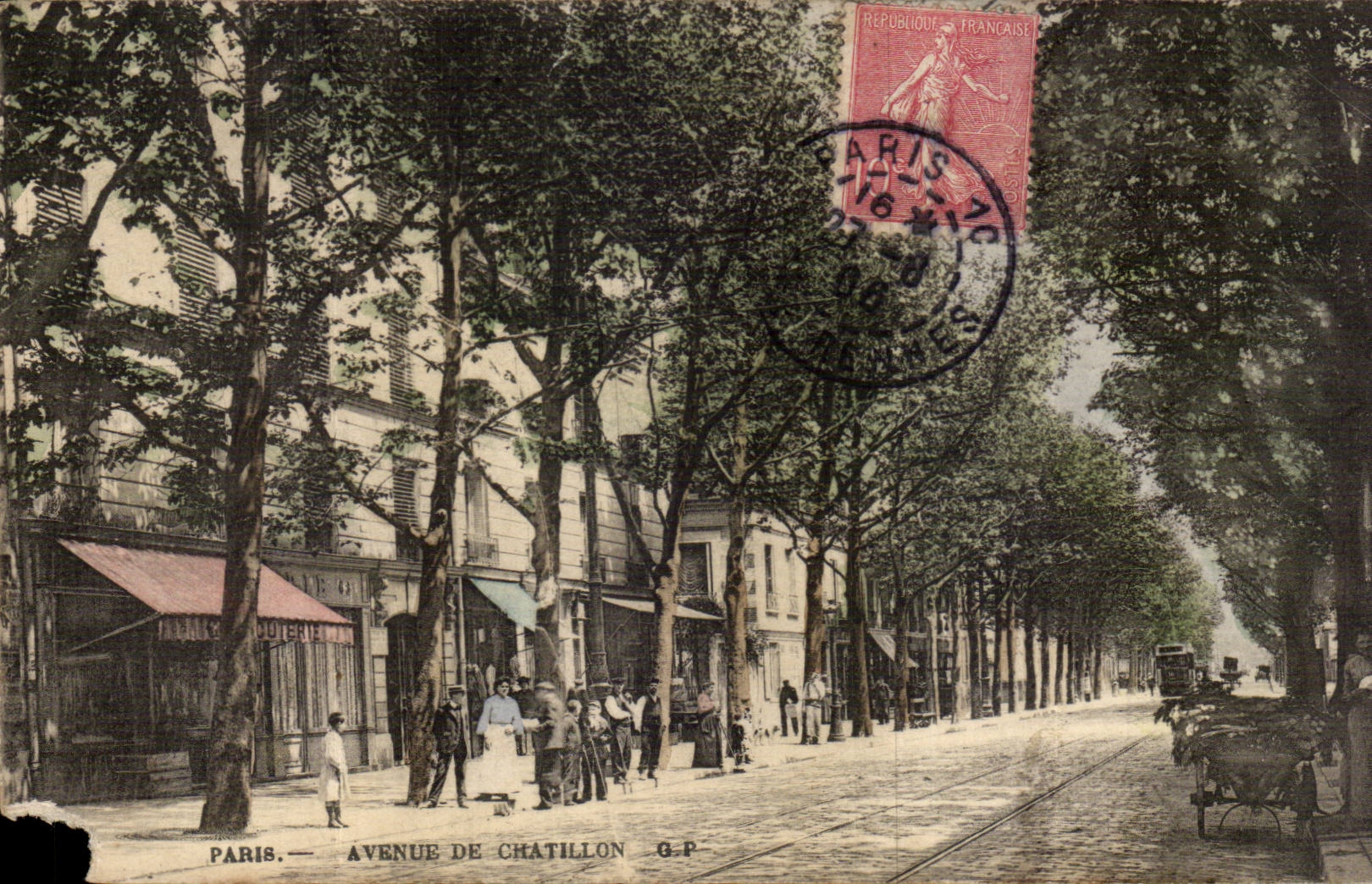 Paris CPA Which occurred of Chatillon