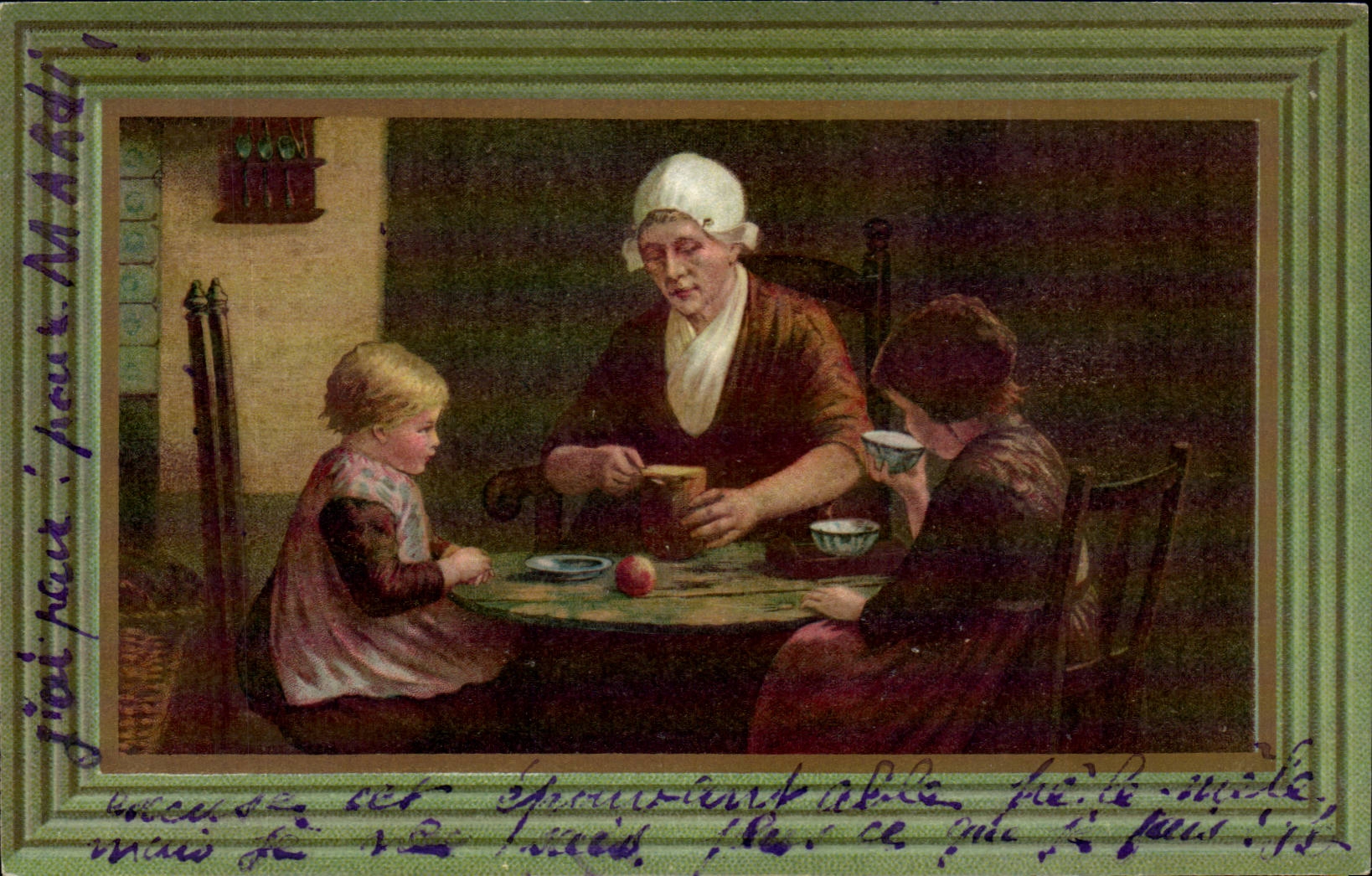 CPA Fantasy Woman and children