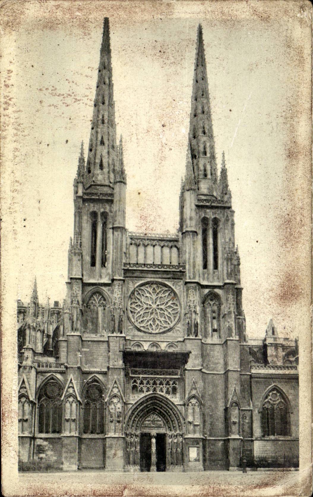 CPA Bordeaux the cathedral Saint Andre