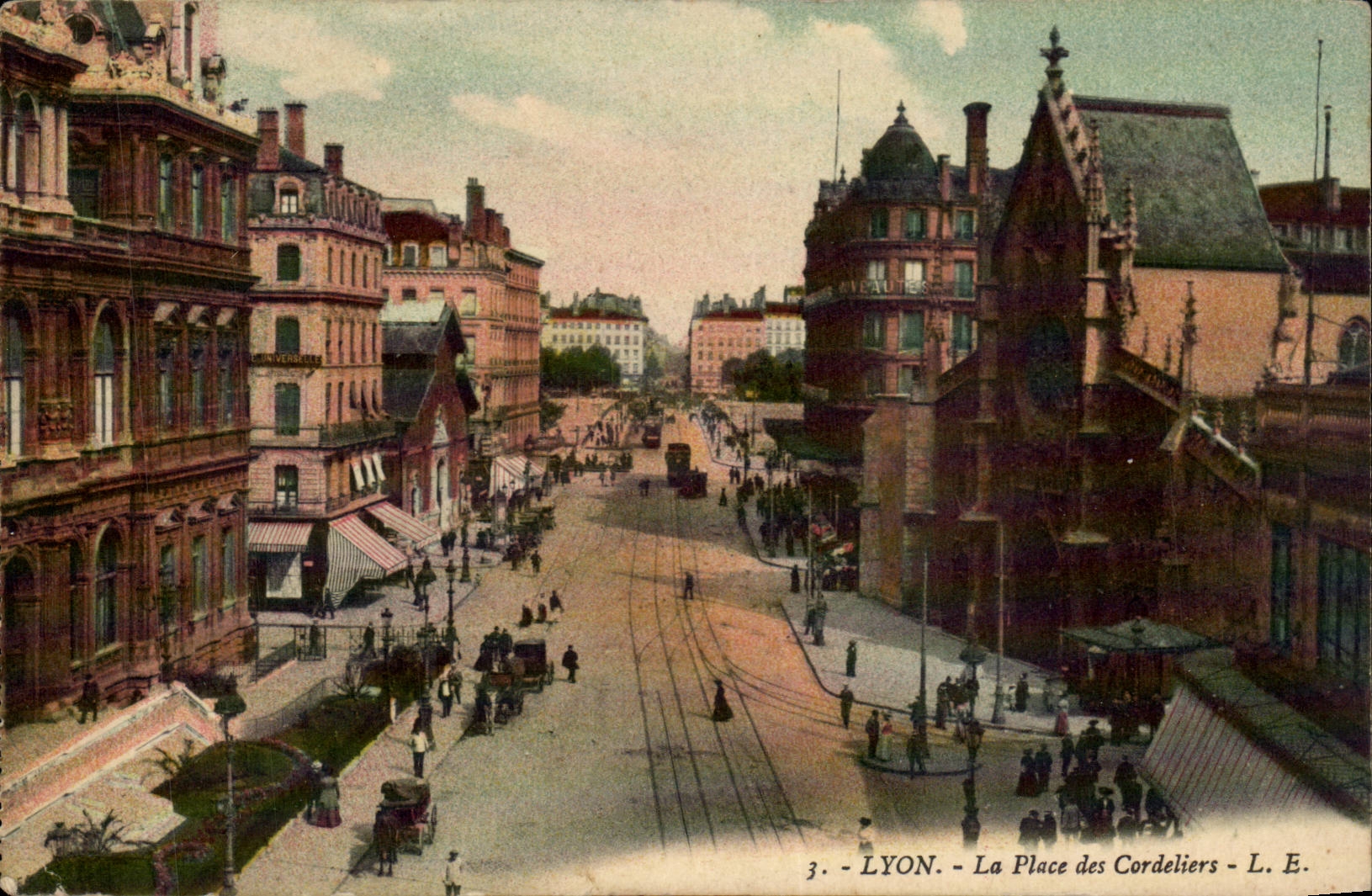 CPA Lyon the place of Cordeliers
