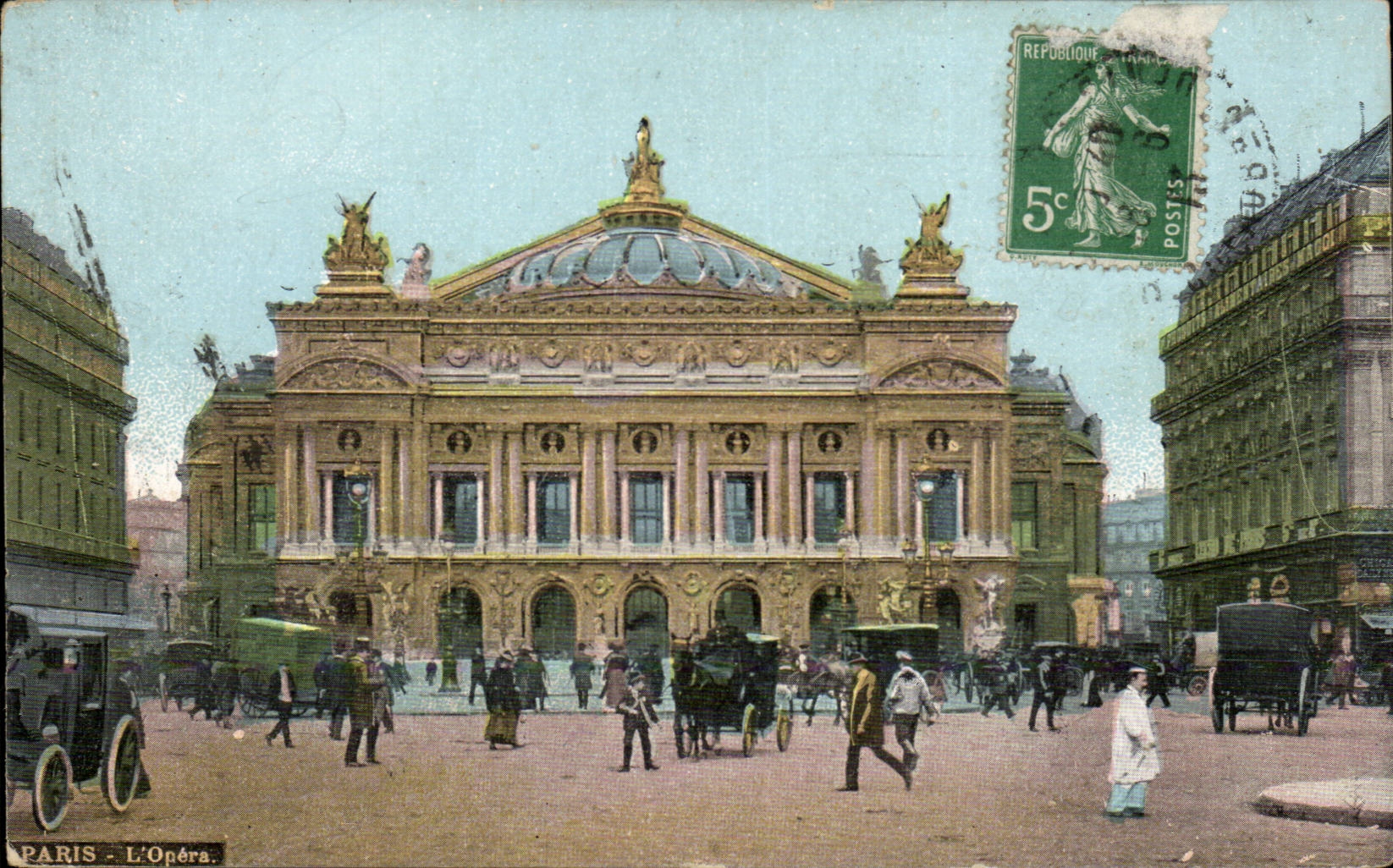 Paris CPA L'Opera