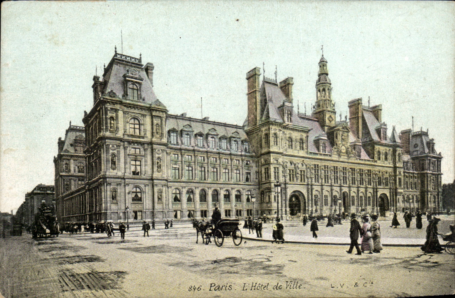CPA Paris Hotel de ville