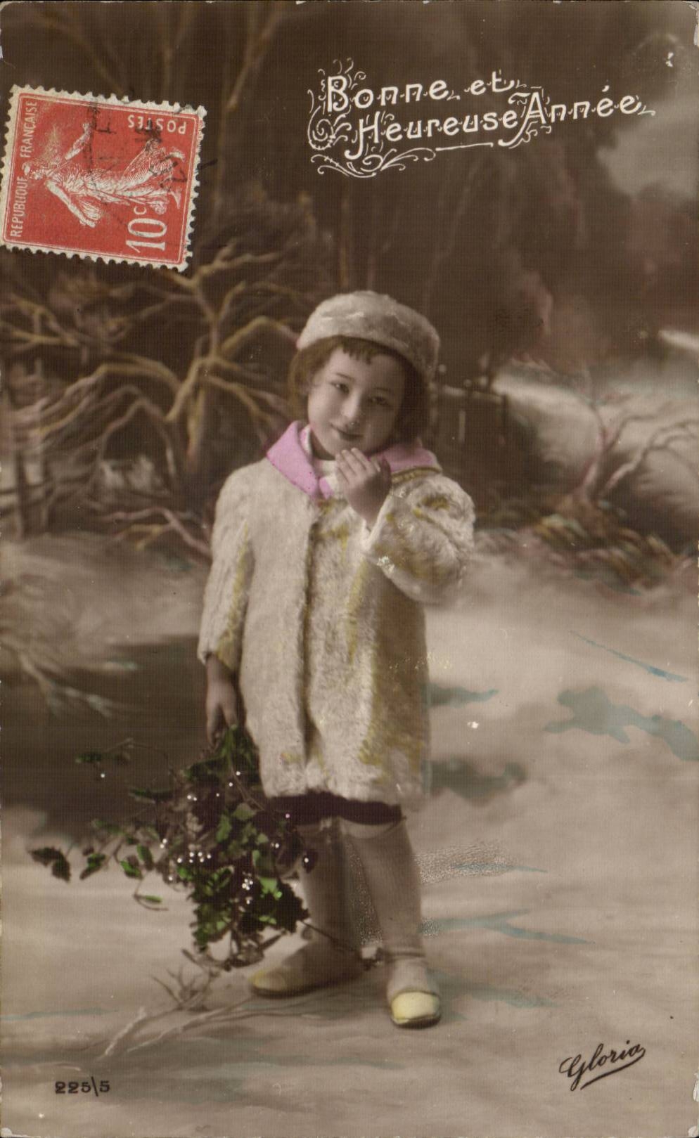 Fantasy - Child - Good and Happy Year - darling child with course - CPA