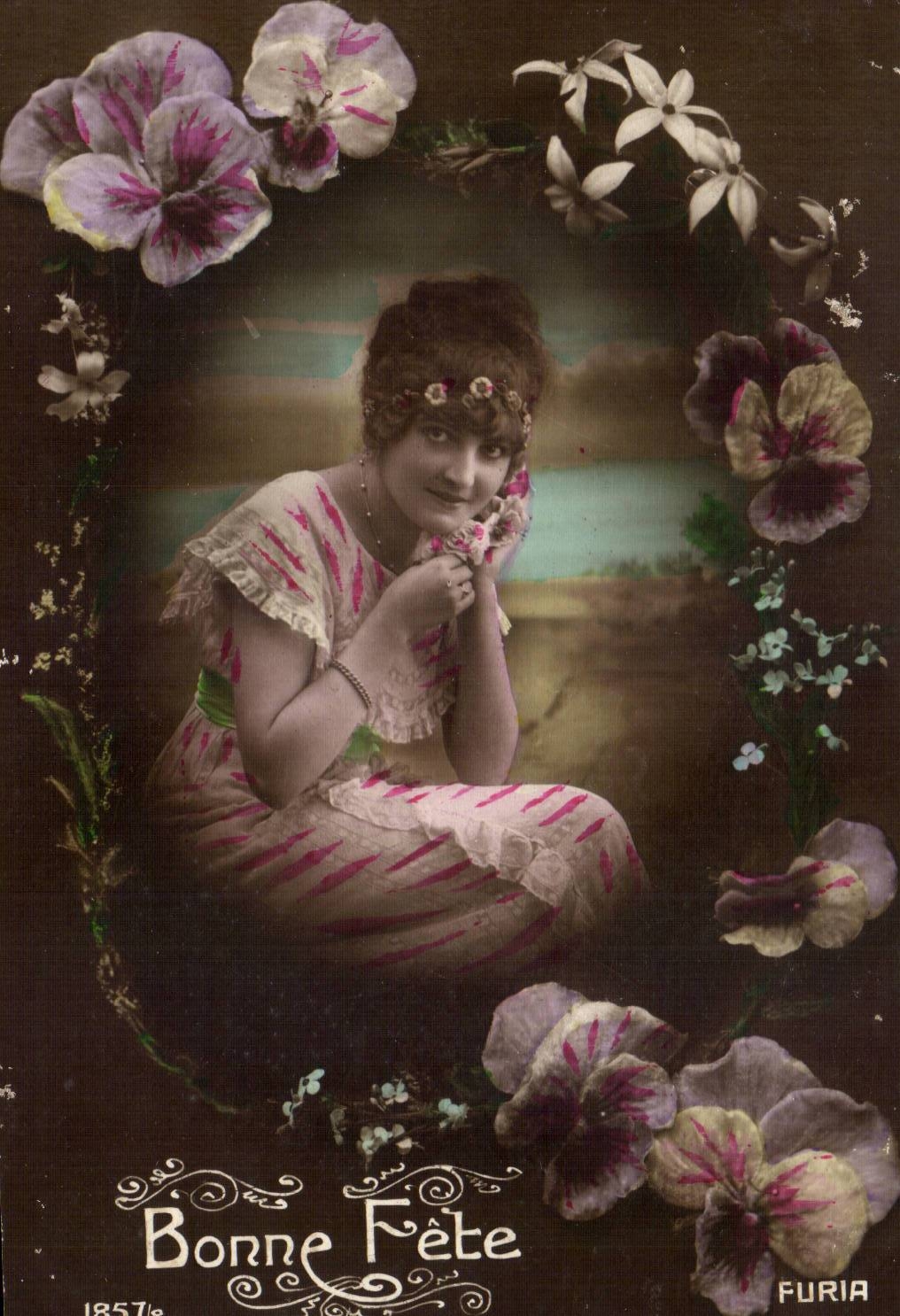 Fantasy - Woman - Gorgeous woman - Good Festival - CPA