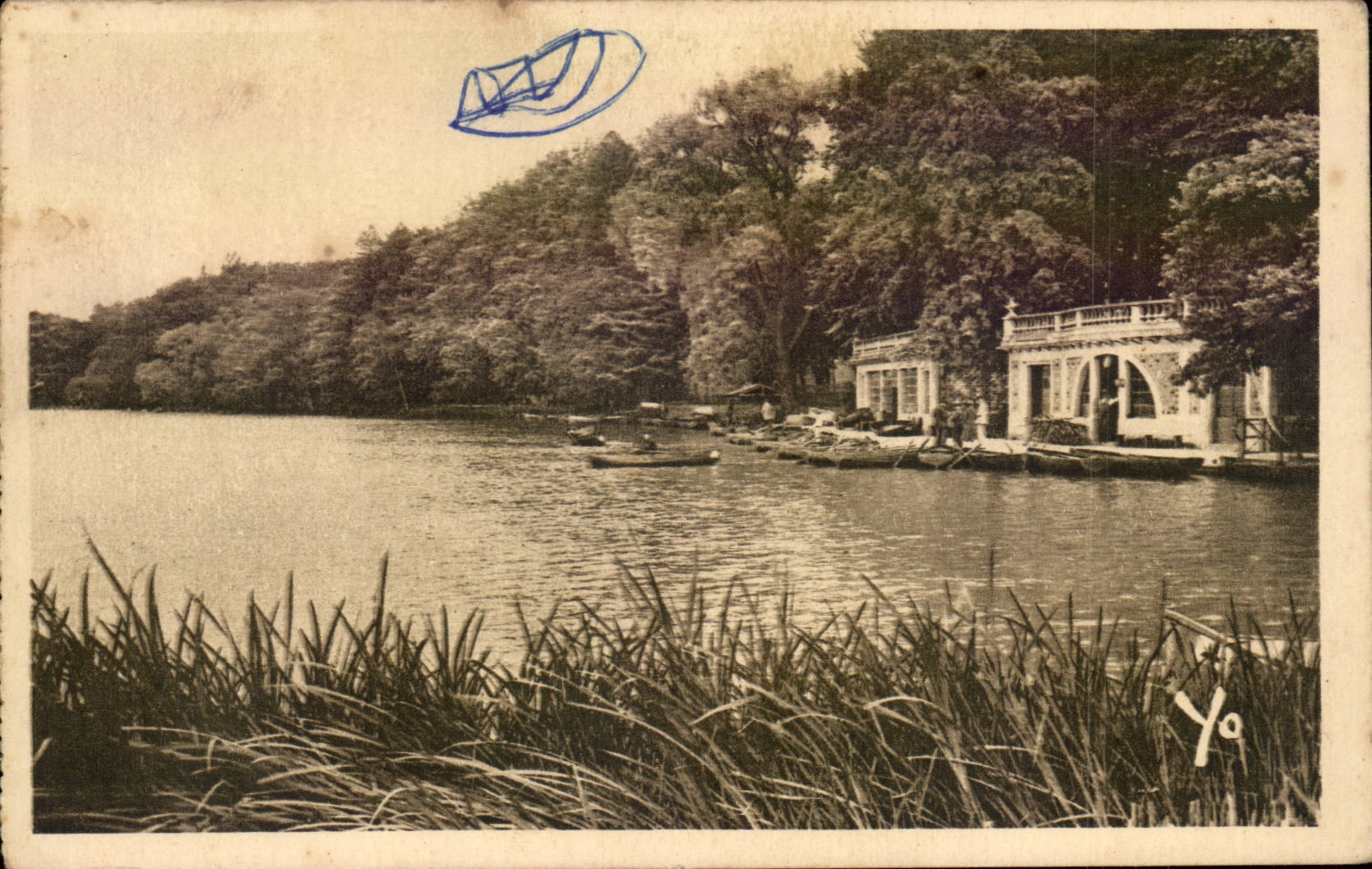 Lyon - der See des Goldkopfes - CPA