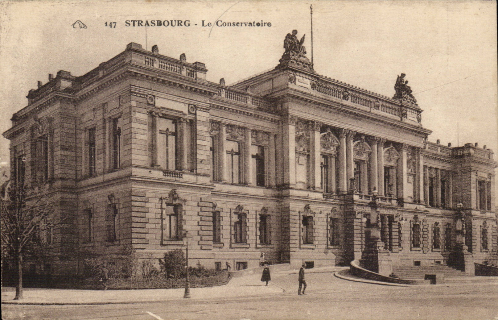 Strasbourg - Strassburg - the Academy - CPA