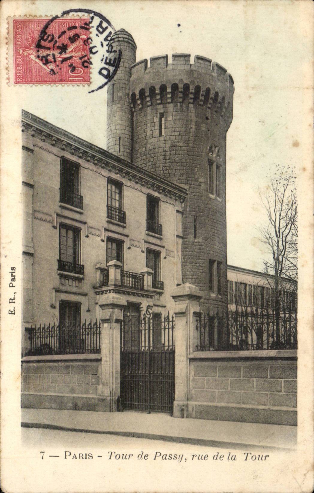 Paris - 16 - Tour de Passy - Rue de la Tour - CPA