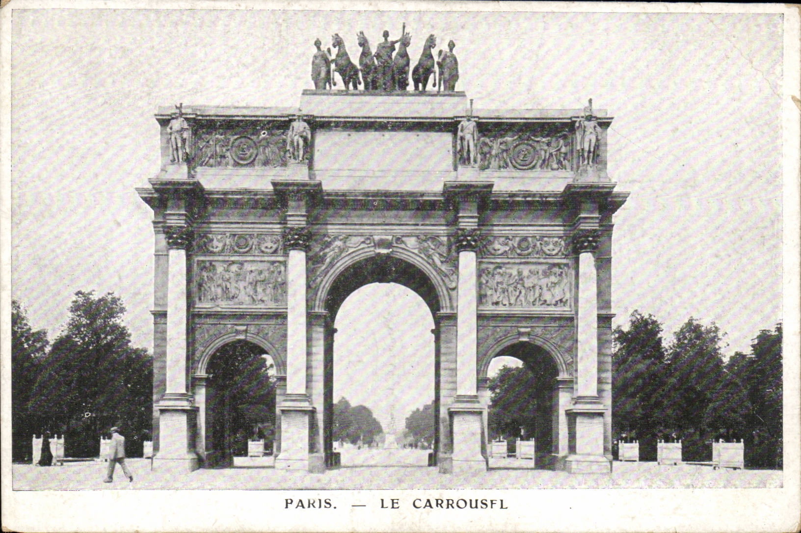 Paris - 1 - Le Caroussel CPA 