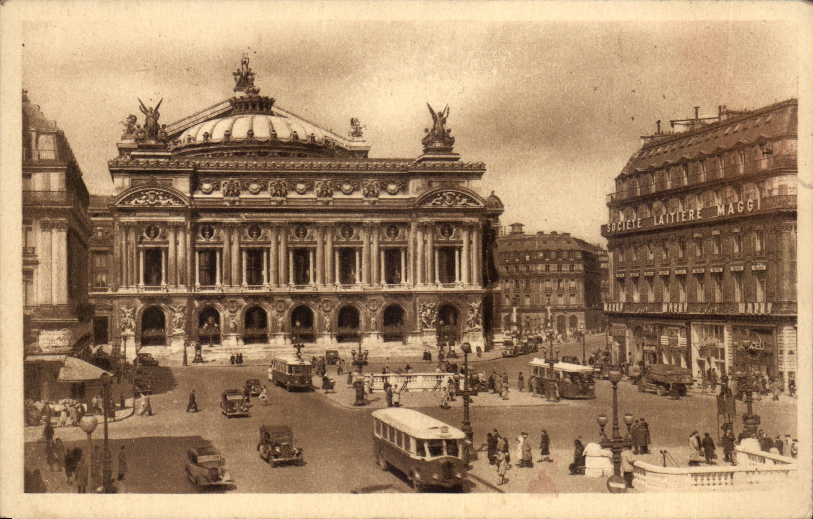 Paris - 9 - L'Opera CPA 