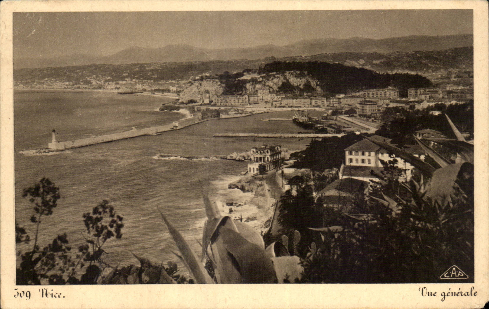 Nice - 1937 - View - CPA - has ir ¹
