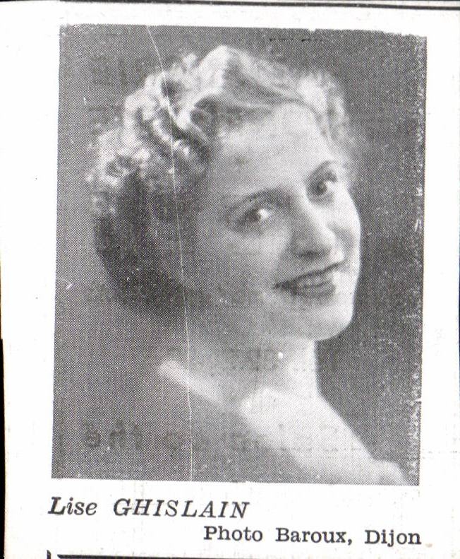 Old paper Fantasy Woman Photo Baroux Dijon - Angle street of Dome - Street of the Jews - Living room of The - Buffet - CPA - has ir ¹