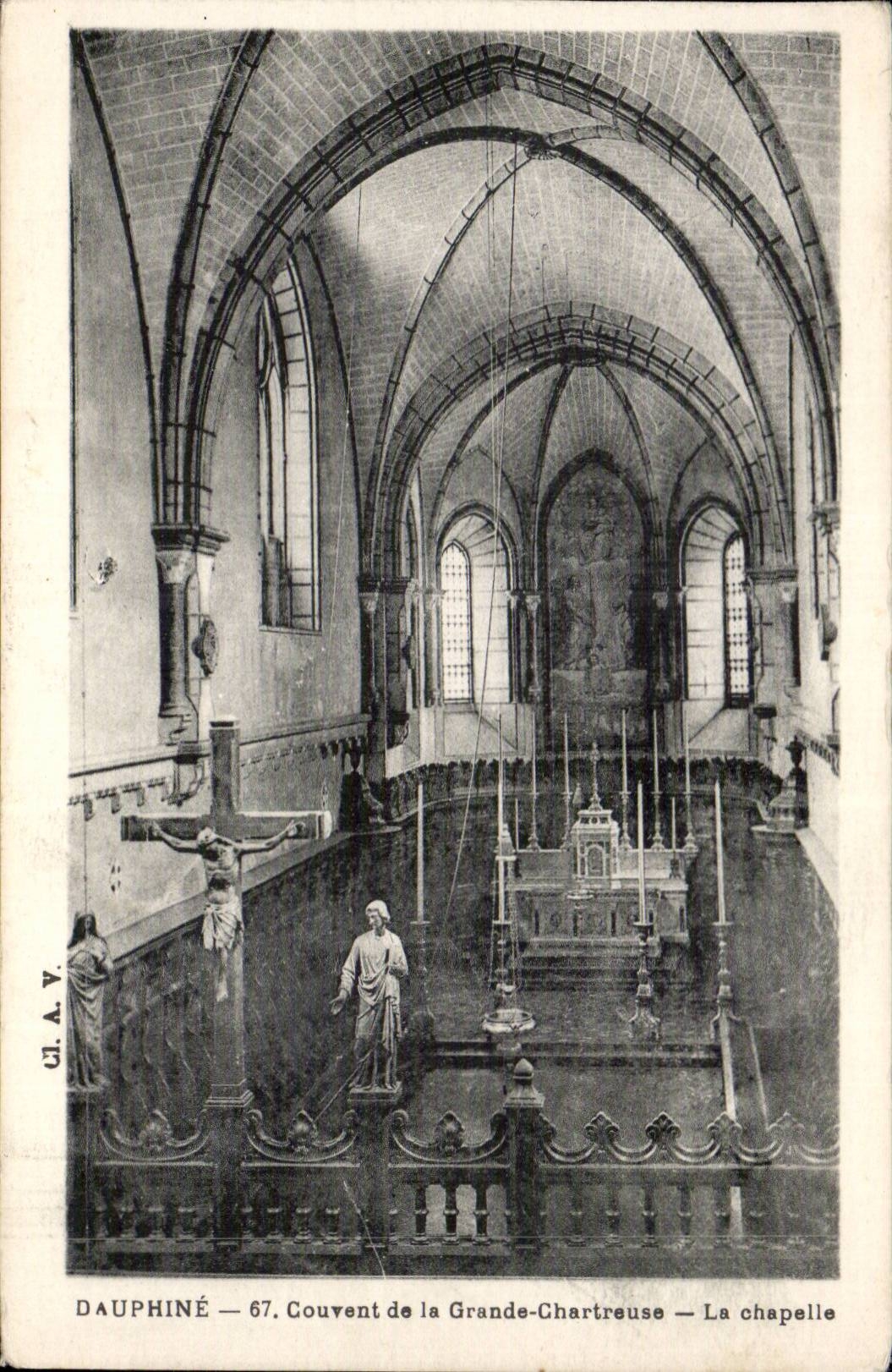 Dauphine - Kloster grossen Chartreuse CPA - hat ir ¹