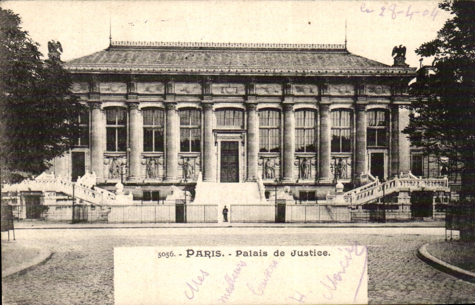Paris - 1 - Palais de Justice - CPA 
