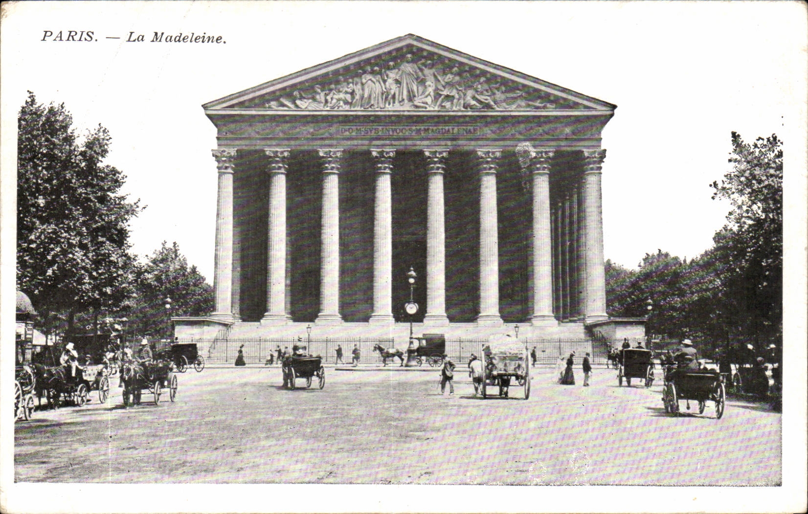 Paris - 8 - the Madeleine - CPA