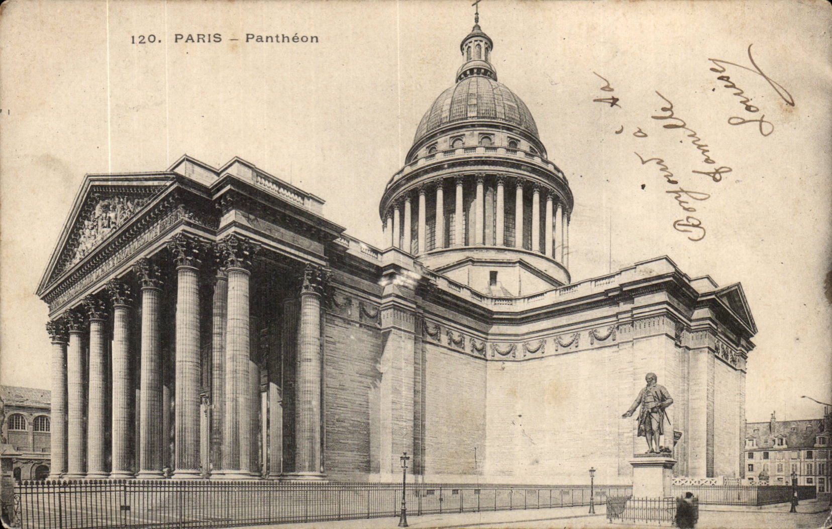 Paris - 5 - the Pantheon - CPA