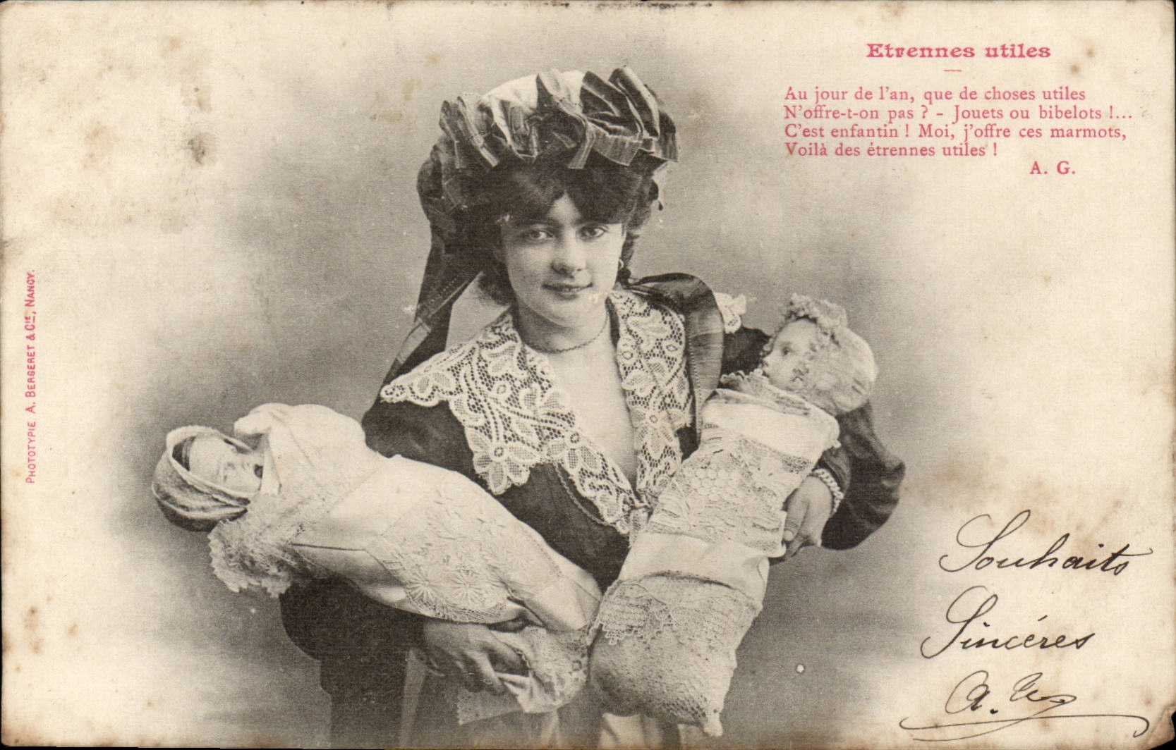 Fantasy - Babies - Babies - Twins - Twins - - CPA