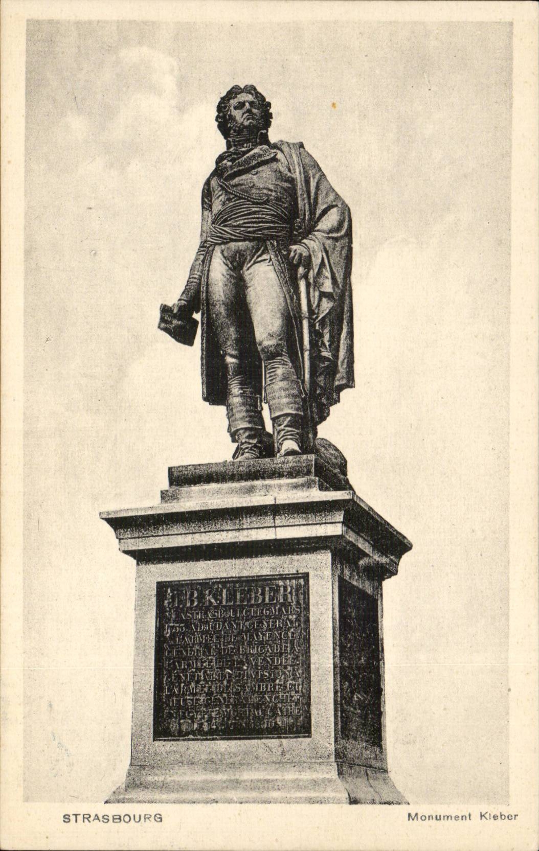 Strasbourg - Strassburg - Kleber Monument - CPA