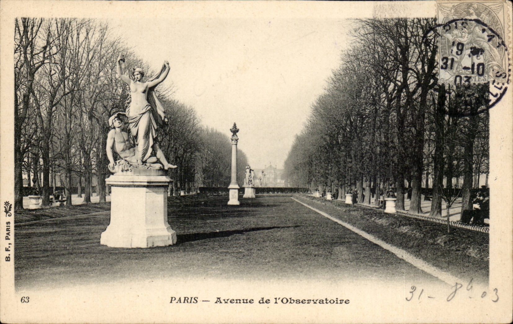 Paris CPA Avenue de l'observatoire