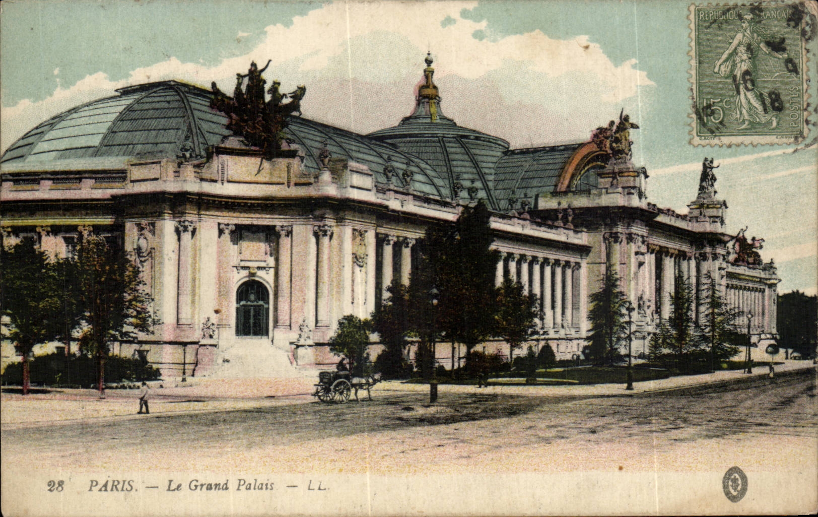 Paris CPA Le grand palais
