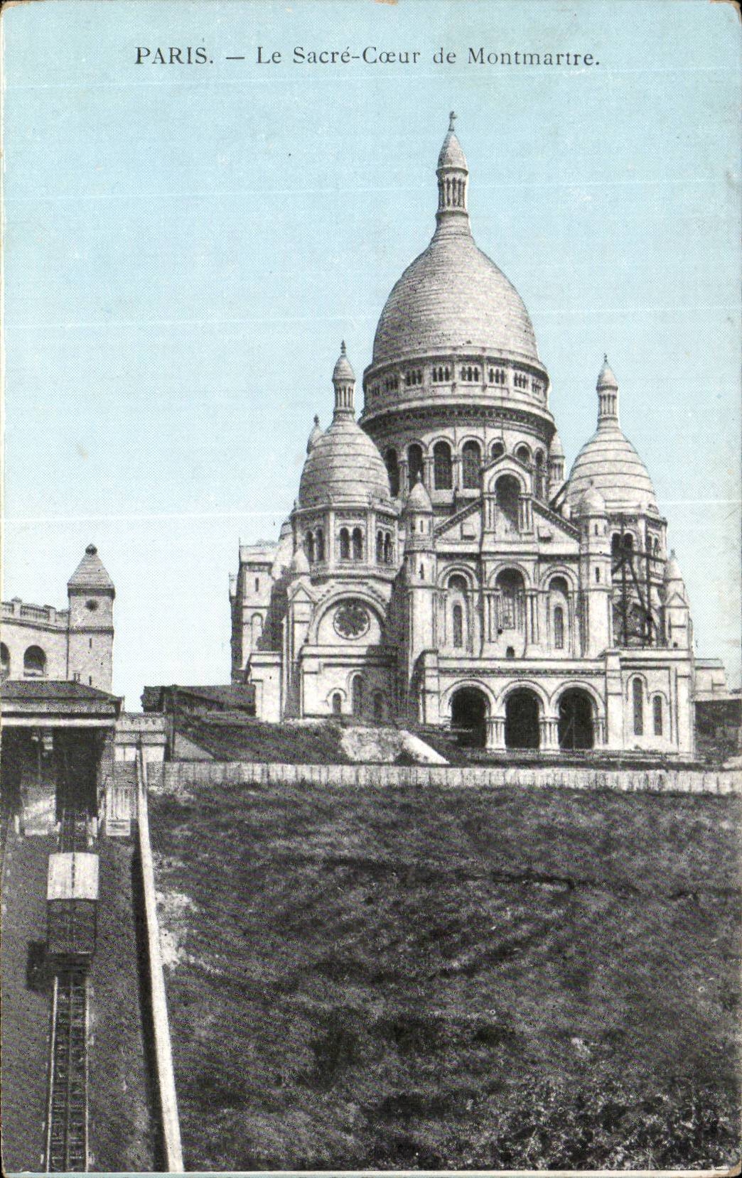 Paris CPA SAcre Coeur de Montmartre