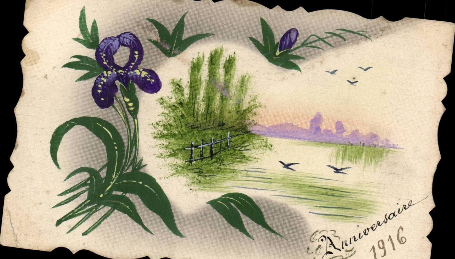 CPA Fantasy Birthday 1916