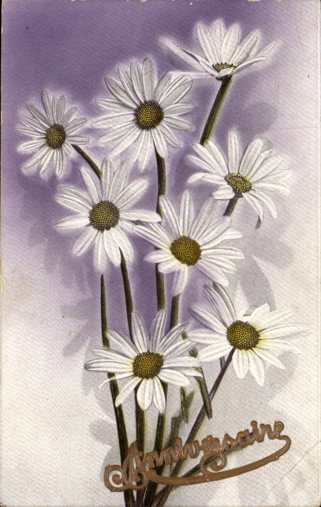 CPA Fantasy Flower Birthday