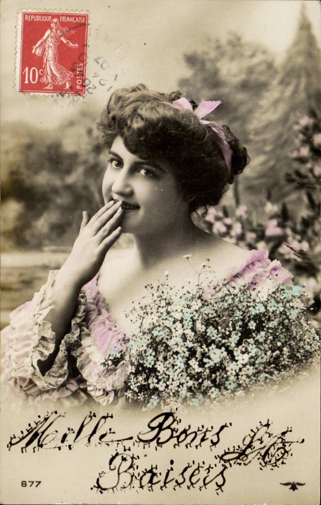 CPA Fantasy Woman Thousand good kisses